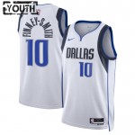 Maillot NBA Dallas Mavericks Dorian Finney-Smith 10 Nike 2022-23 Association Edition Blanc Swingman - Enfant